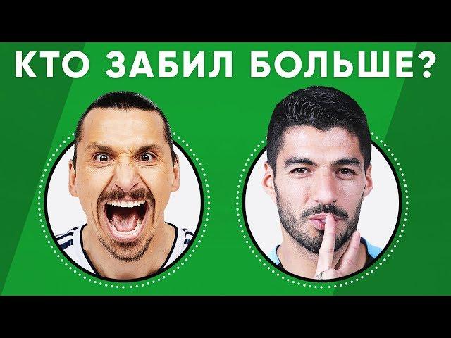 УГАДАЙ, КТО ЗАБИЛ БОЛЬШЕ ГОЛОВ ЗА КАРЬЕРУ? ФУТБОЛЬНЫЙ ТЕСТ БОЛЕЛЬЩИКА - GOAL24