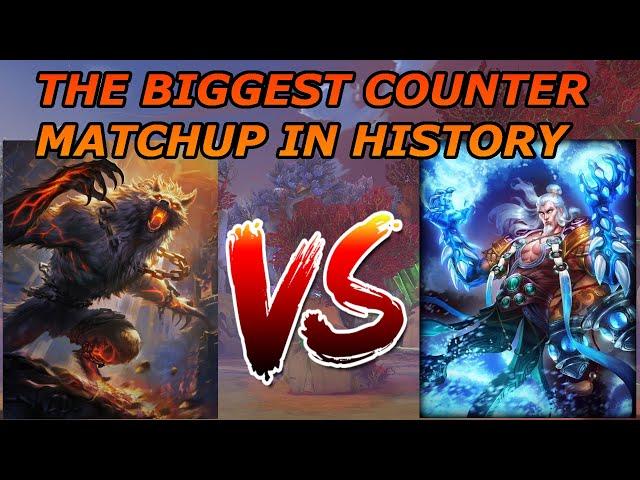 THE BIGGEST COUNTER MATCHUP IN THE HISTORY OF SMITE - Grandmasters Ranked 1v1 Duel - SMITE