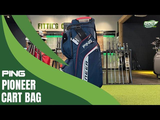 2024 PING Pioneer Golf Cart Bag Overview