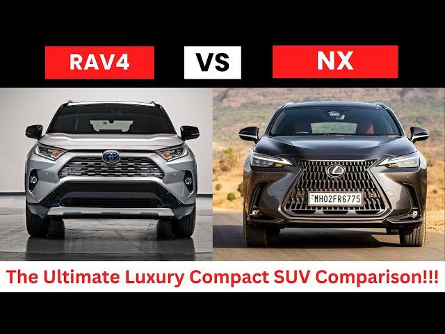 2025 Toyota RAV4 vs 2025 Lexus NX