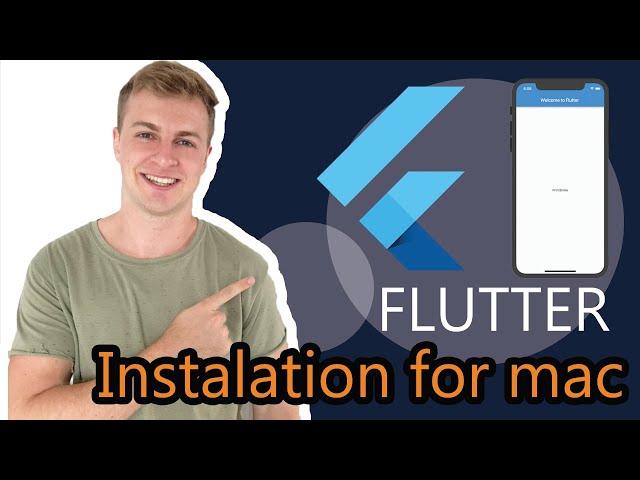 How to Setup and Install Flutter ( with First App) - For Mac