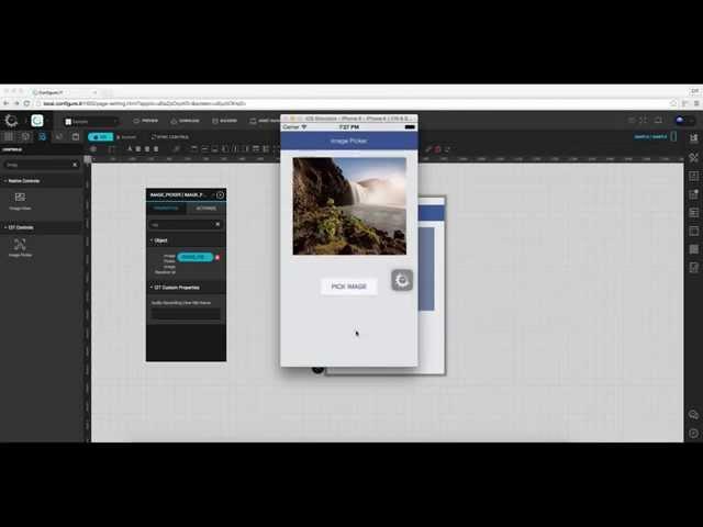 How to configure Image Picker