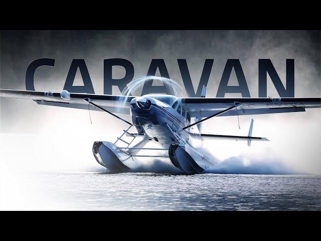 4K BUSH FLYING IN CANADA (CESSNA 208 CARAVAN) BLACK MOOSE OUTPOSTS - RED LAKE  ONTARIO