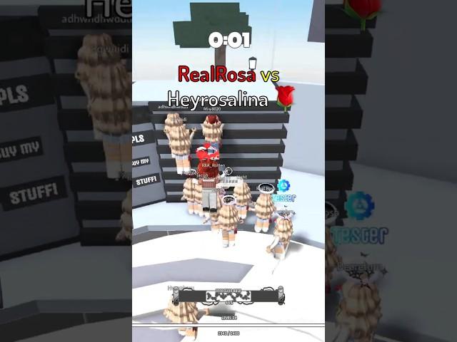 RealRosa vs Heyrosalina Tower of Darkness!  