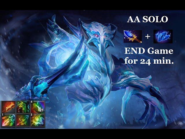 Ancient Apparation Aghanim Scepter get a lot damage. [Dota 2 - Thunder COT RPG Rework SOLO Hard]