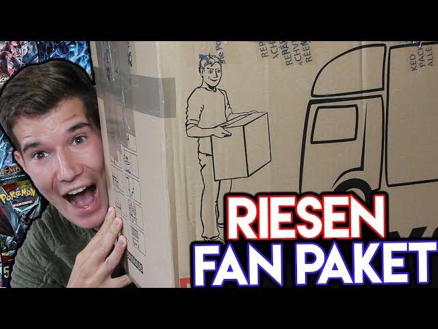 Das GRÖßTE FAN-PAKET! POKÉMON FanPost Opening