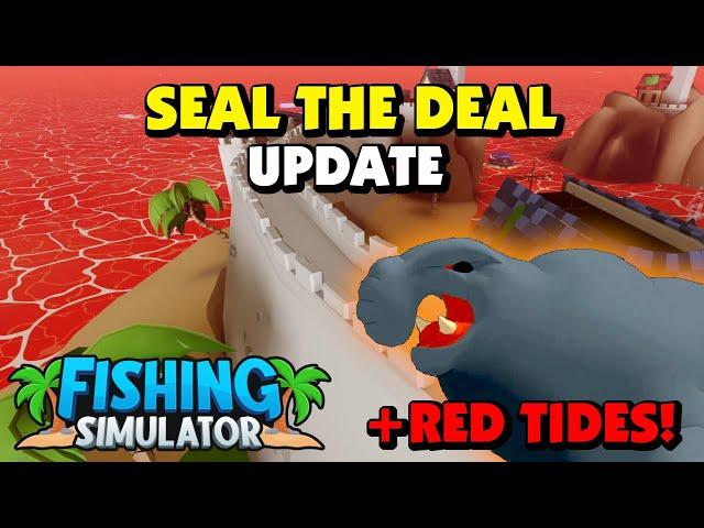 Fishing Simulator - Red Tides, Elephant Seal and Neon Piranhas - Update