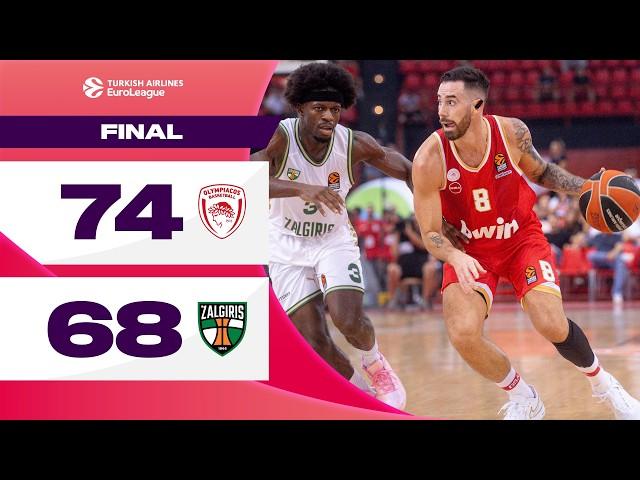 Strong Defense Closes the Deal | Olympiacos - Zalgiris | R2 BASKETBALL HIGHLIGHTS 24-25