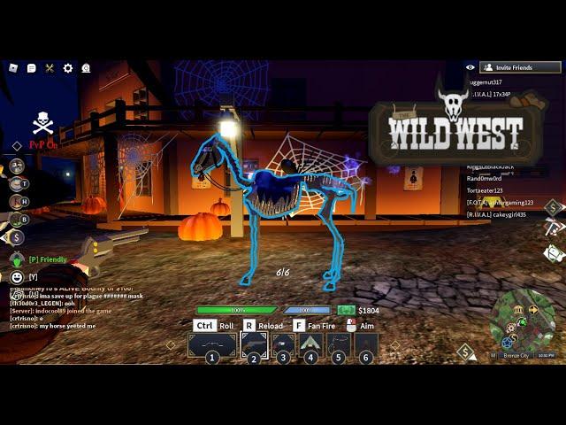 How to get Skeleton Horse in The WILD WEST(Roblox)