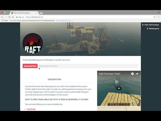 how to download raft for free Mac or Windows 2019