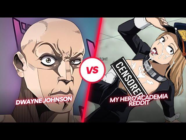 My Hero Academia Female Edition  | Anime vs Reddit (the rock reaction meme) #hentai #ecchi