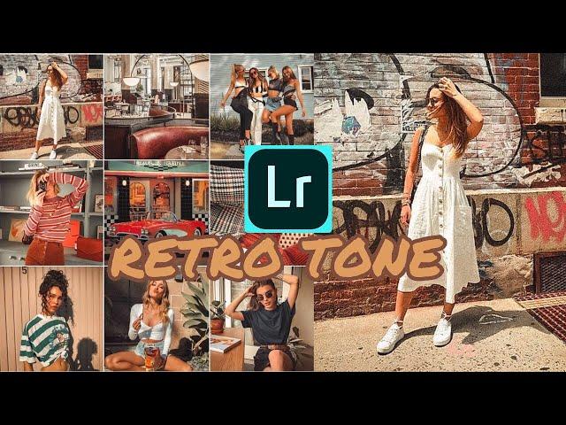 HOW TO EDIT RETRO BROWN FILTER TONE USING LIGHTROOM CC | ediliethug free LR preset tutorial