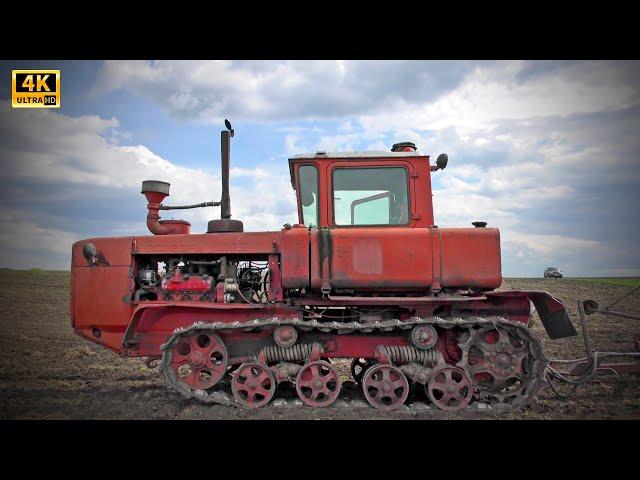 ДТ-175 Волгарь - самый быстрый советский гусеничный трактор. Обзор