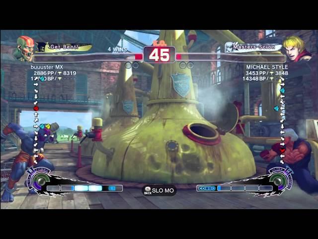 buuuster MX [Dhalsim] vs MICHAEL STYLE [Ken] SSF4 Arcade Edition