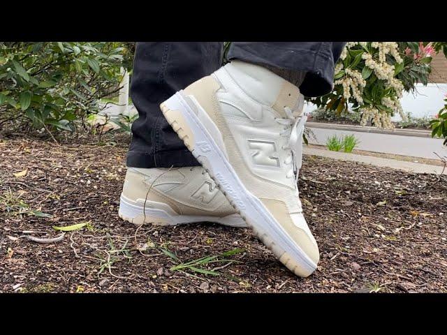 New Balance 650r Beige On Foot Review - BB650RPC