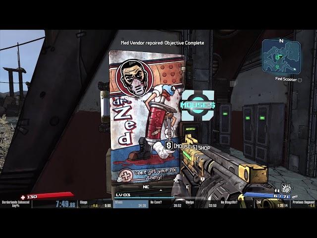 Borderlands Remastered Speedrun Any% (Lilith) in 1:25:36