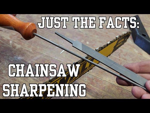 Just the Basics - Chainsaw Sharpening