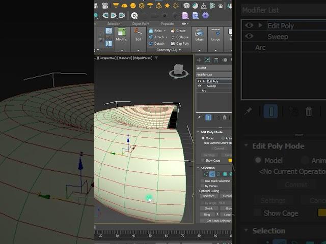 Parametric Modeling in 3ds max | Sweep modifier | modeling techniques for 3dsMX, blender, cinema 4d.