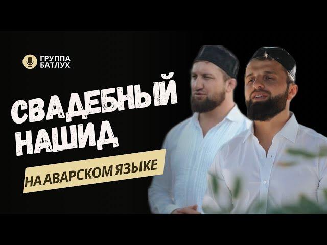 Свадебный нашид «Группа Батлух» на аварском языке / Новый нашид