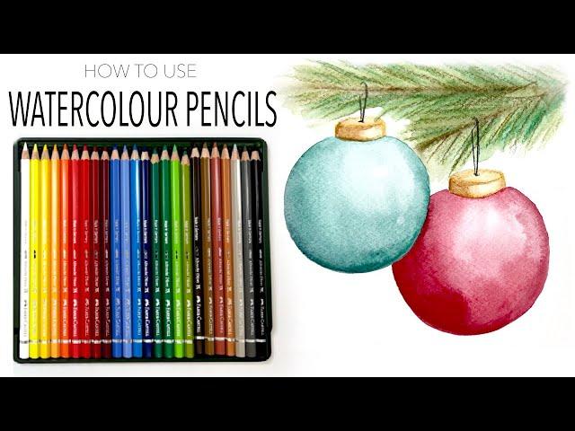 How To Use Watercolour PENCILS! Learn All My Tips And Tricks!