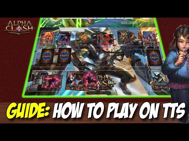 Alpha Clash TCG on Tabletop Simulator: Step-by-Step Tutorial