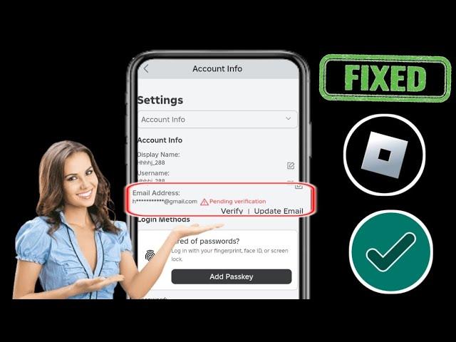 Как исправить ожидание проверки в roblox 2024 | электронная почта roblox ожидает проверки