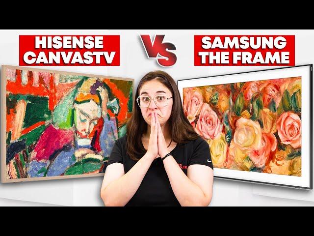 A New King of Art TVs? Hisense CanvasTV vs. Samsung The Frame 2024