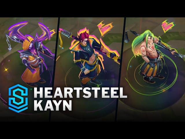 Heartsteel Kayn Skin Spotlight - Pre-Release PBE - League of Legends