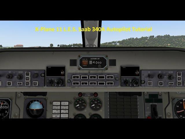 Saab 340A Autopilot Tutorial - Corfu to Skiathos