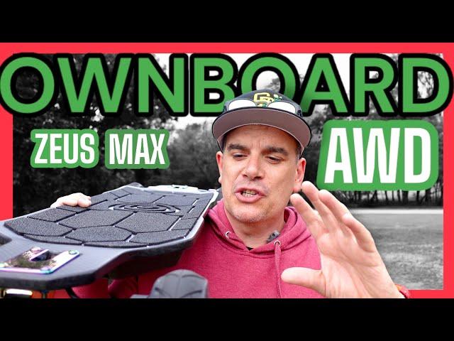 Ownboard Carbon ZEUS Max AWD Review: The Ultimate Electric Skateboard?