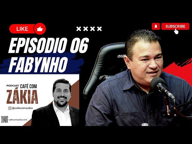 Fabio Carlos da Silva - o Fabynho do podcast Gente Amiga no Café com Zákia