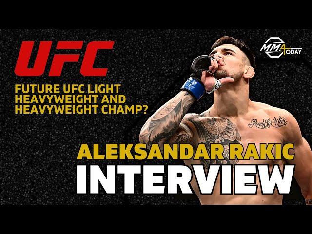 ALEKSANDAR RAKIC on rematch with BLACHOWICZ | Eyeing DOUBLE DIVISION TITLE and BOXING future