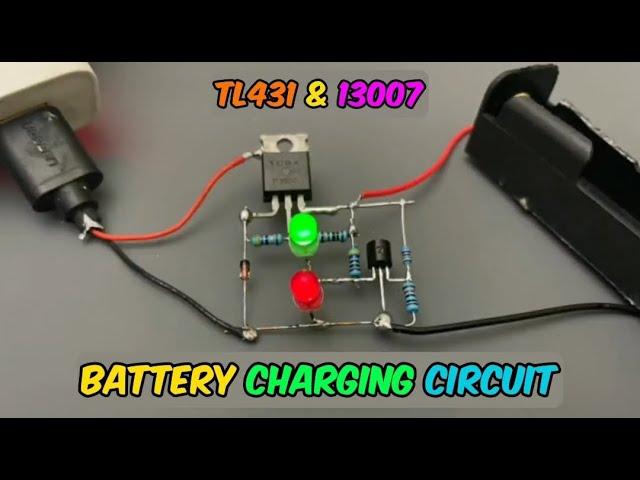 Battery Charging indicator Circuit Diy Electronics Project