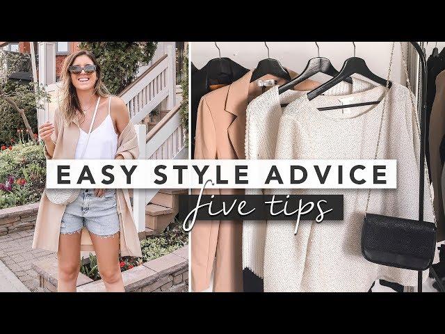 5 Easy Style Tips and Advice for Your Wardrobe | by Erin Elizabeth