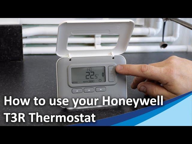 How to use your Honeywell T3R Thermostat