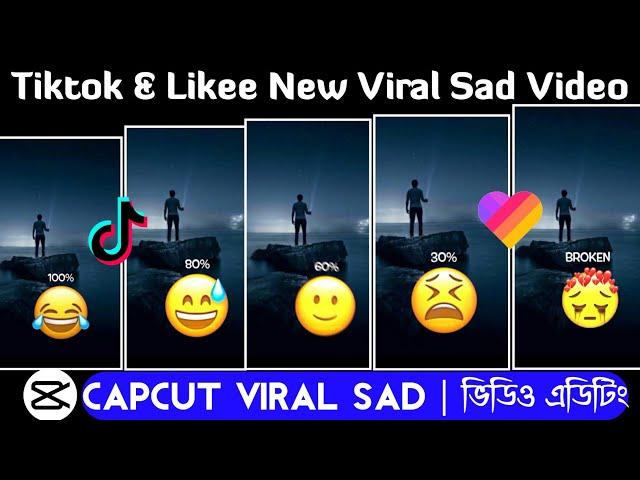 Tiktok & Likee Viral Sad Video Editing Tutorial | CapCut Tutorial | Shahria Official |