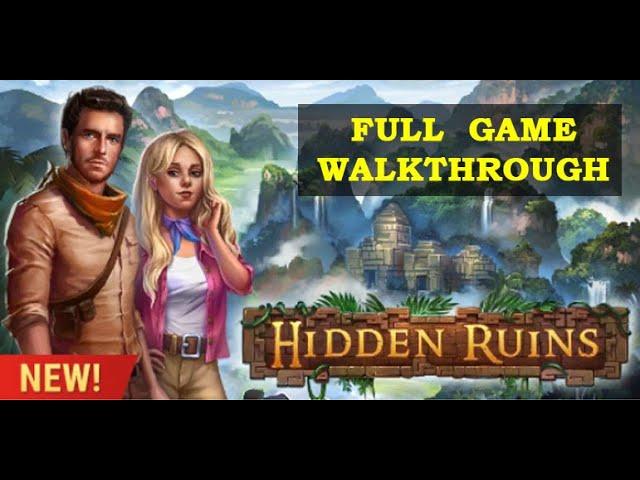 AE Mysteries - Hidden Ruins FULL Game Walkthrough [HaikuGames]