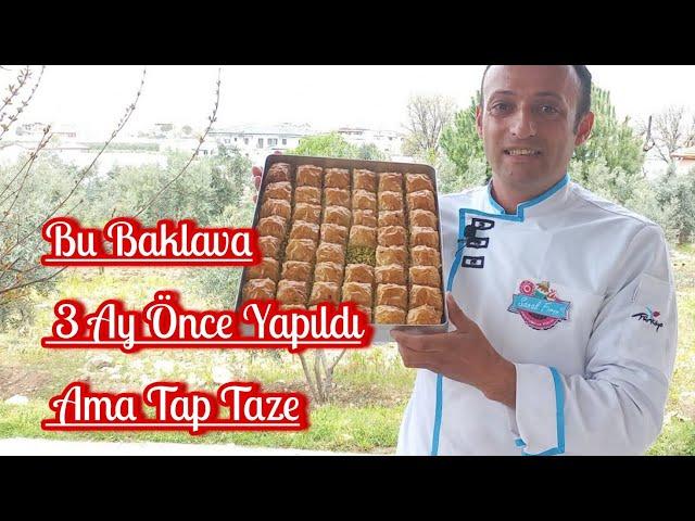 Bu Baklava 3 Ay Önce Yapıldı Ama Tap Taze