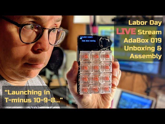 AdaBox 019 (Macropad) | retroCombs Labor Day LIVE Stream