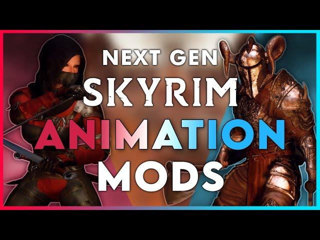 NEW Animation Mods That Turn Skyrim Into Modern RPG Game | Best Animation Mods 2022