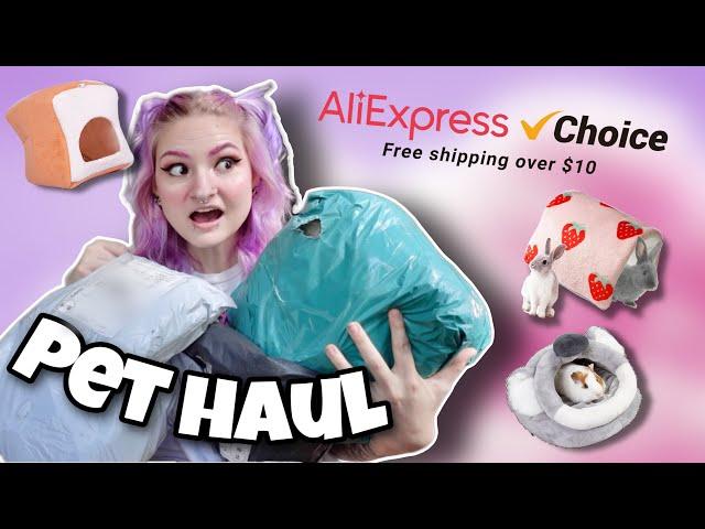 HUGE PET SUPPLIES HAUL  AliExpress | is it worth the money??? |