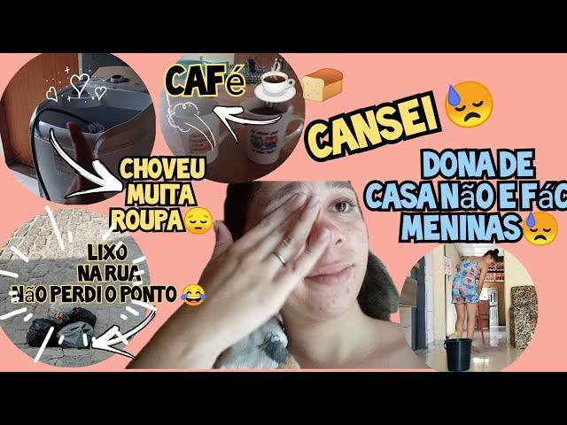 Minha rotina depois aulas/Lavei roupa / limpei a casa  vida de dona de casa não fácil