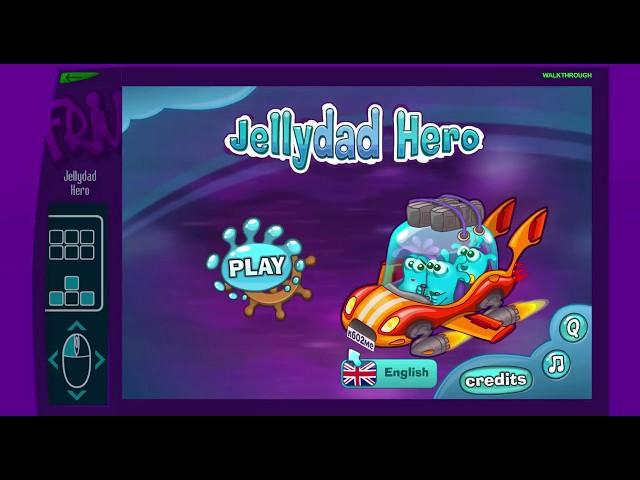 Jellydad Hero walkthrough Level 1-4