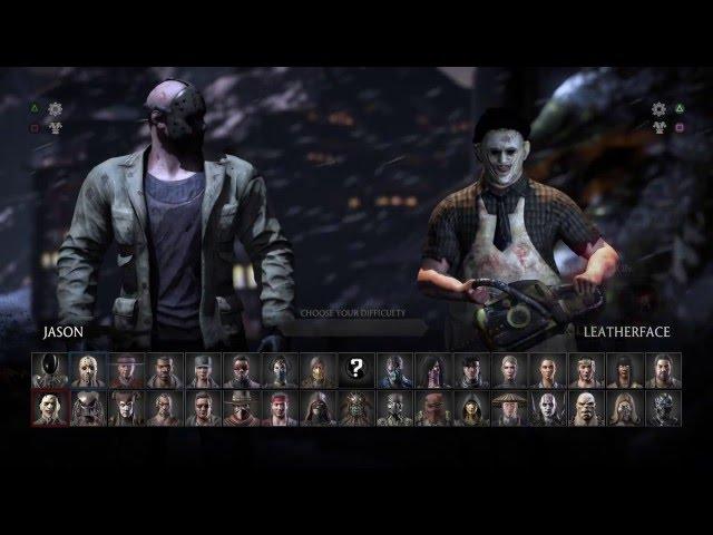 Mortal Kombat X - Jason Voorhees vs. Leatherface