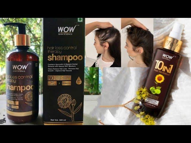 Wow 10 In 1 Hair Revitalizer Review | Wow hair loss Control Therapy Shampoo Review