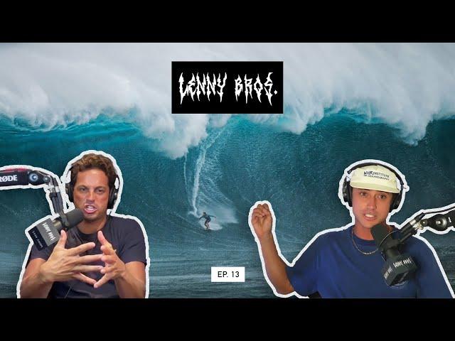 Recapping the First Giant Swell of the Season! (JAWS + WAIMEA) - LENNY BROS. EP. 13