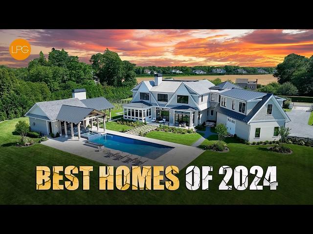 BEST LUXURY HOMES 2024 | 3 HOUR TOUR OF LUXURY REAL ESTATE