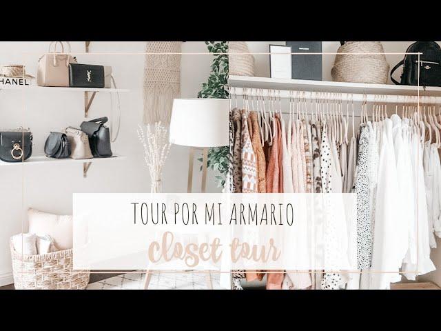 CLOSET TOUR  TOUR POR MI VESTIDOR | Rebeca Chamorro