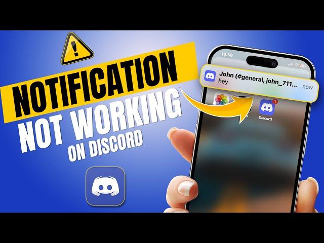 How to Fix Discord Notification Not Working on iPhone | Not getting Discord notifications