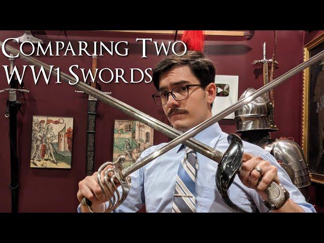 Comparing Two WW1 Swords